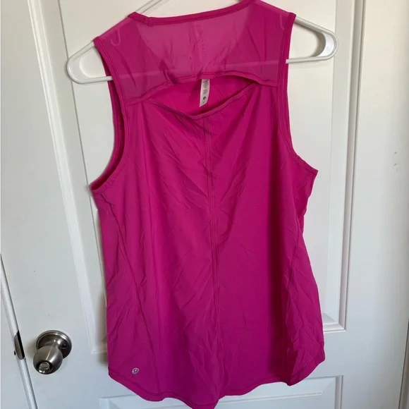 lululemon athletica Pink sculpture tank top - Picture 3 of 5
